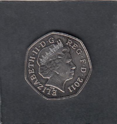 Beschrijving: 50 Pence BOXING S-OLYMPIC 2012 